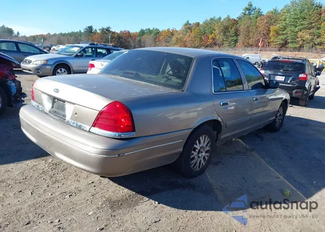 2004 Ford Crown Victoria Lx из США, поврежденный, VIN 2FAFP74W74X158488